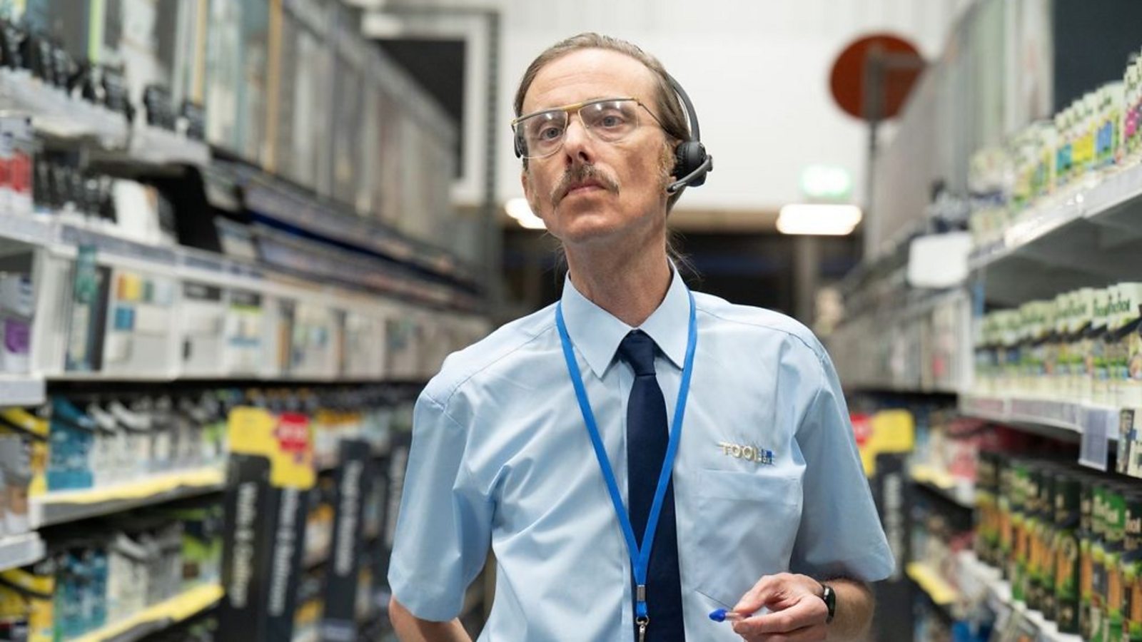 Mackenzie Crook as Gordon in Small Prophets, BBC Two.