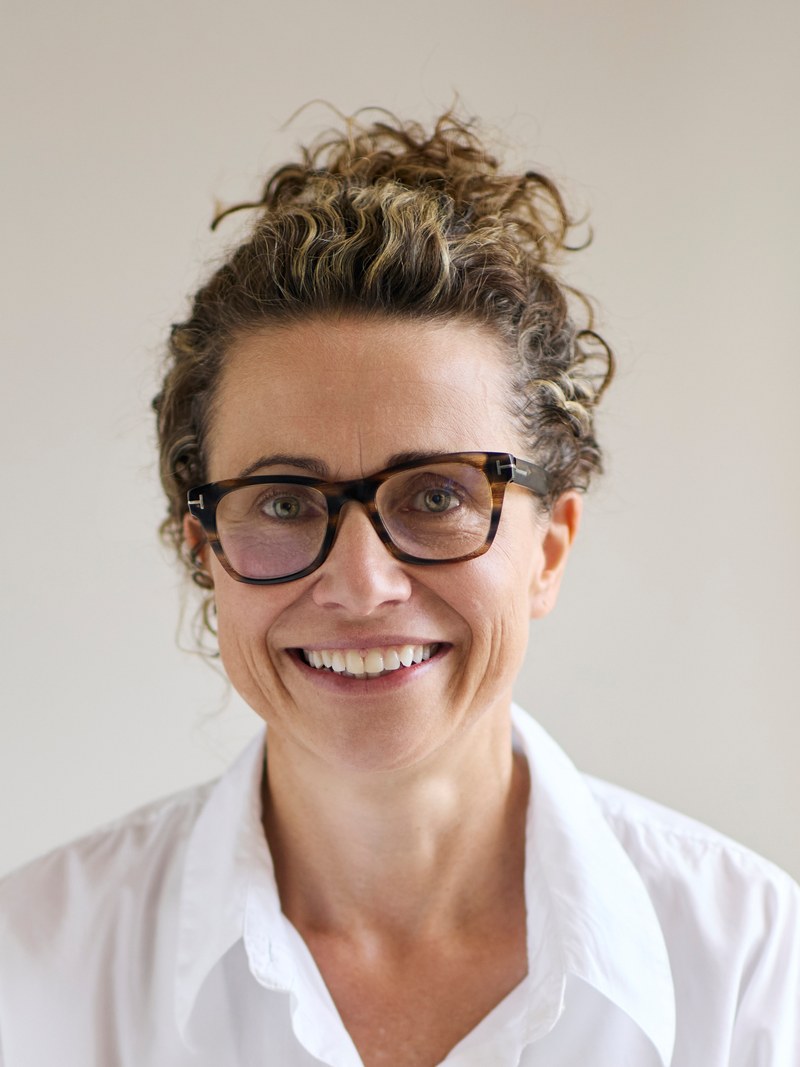 Emma Strain — founder and producer, Blue House Productions. Portrait by Lucy Ridges.